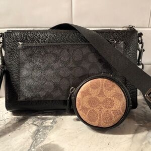 Holden Coach Crossbody Bag with Coin Purse